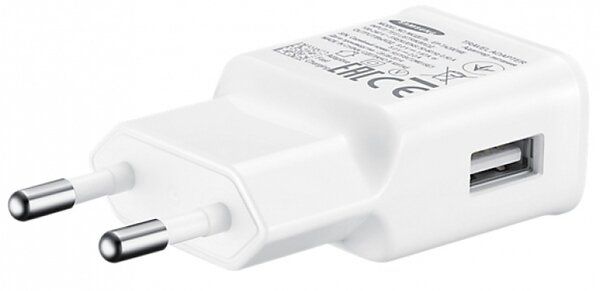Сетевое зарядное устройство Samsung EP-TA20EWECGRU+ Type-C Cable (1EA) White