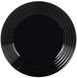 Тарелка Luminarc HARENA BLACK /19 см /десерт. (L7613) фото 1