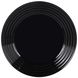 Тарелка Luminarc HARENA BLACK /19 см /десерт. (L7613) фото 4