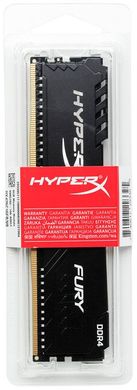 ОЗП Kingston HyperX DDR4-2666 8192MB PC4-21300 Fury Black (HX426C16FB3/8)