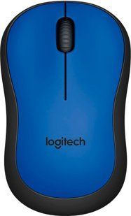 Миша LogITech Wireless Mouse M220 Silent Синій