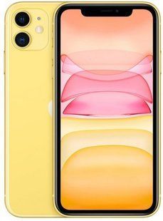 Смартфон Apple iPhone 11 64GB (yellow) ( no adapter )