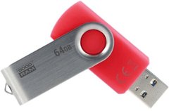 Flash Drive Goodram UTS3 Twister 64GB USB 3.0 (UTS3-0640R0R11) Red