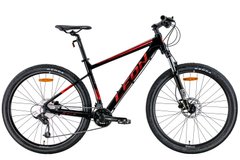 Велосипед 27.5" Leon XC-70 AM Hydraulic lock out HDD 2022 (чорний з червоним (м))