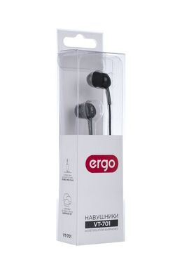 Навушники Ergo VT-701 сірий