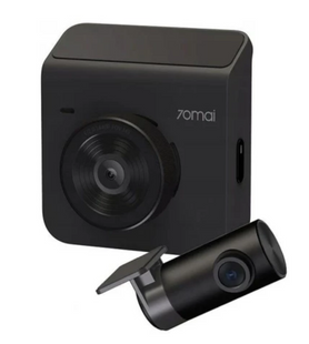 Автомобильный видеорегистратор и камера заднего вида Xiaomi 70mai Smart Dash Cam A400 + Rear Cam RC09