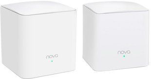 Беспроводной маршрутизатор Tenda MW5s AC1200 Whole Home Mesh WiFi System (2-cube, 2LAN)