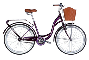 Велосипед ST 26" Dorozhnik AQUAMARINE BH рама-17" фіолетовий 2025