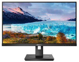 Монитор Philips 21.5" 222S1AE/00 IPS 75Hz DVI HDMI DP Pivot MM Black