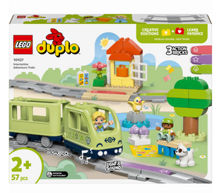 Конструктор LEGO DUPLO Town Интерактивный приключенческий поезд