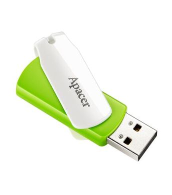 Флеш-память USB ApAcer AH335 32GB Green (AP32GAH335G-1)