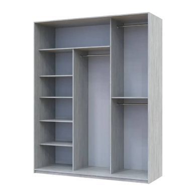 Шкаф купе Doros Сити Лайт Сосна Натти 3 ДСП 225х60х225 (DRS-011975)