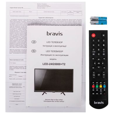 Телевізор Bravis LED-24G5000+T2