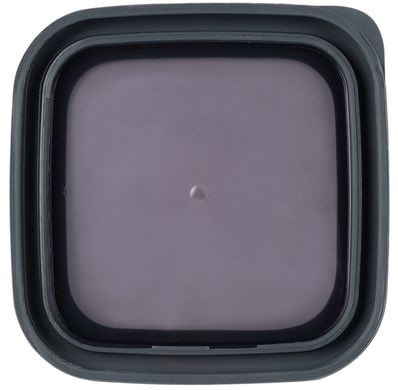 Контейнер для сипучих Violet House 0310 Transparent Black 1.1 л