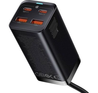 Зарядное устройство для Baseus GaN3 Pro 2U+2C 100W(CCGP000101)