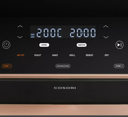 Мультипіч Cosori Dual Blaze Twinfry 10-Litre CAF-TF101S-AEUR