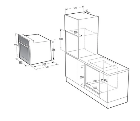 Духова шафа GORENJE BO635E1B (BG-6A29C4E6)