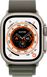 Смарт часы Apple Watch Ultra GPS + Cellular, 49mm Titanium Case/Green Alpine Loop - L фото 3