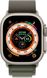 Смарт часы Apple Watch Ultra GPS + Cellular, 49mm Titanium Case/Green Alpine Loop - L фото 4