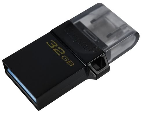 Флеш-драйв Kingston DT MicroDuo 3G2 32GB, OTG, USB 3.0