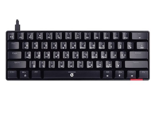 Клавиатура Ergo KB-930 MINI (60%), Blue Switch, Черная