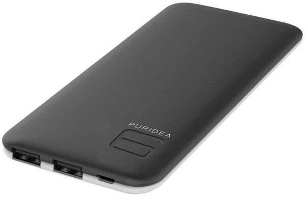 Портативний зарядний пристрій Puridea S4 6000mAh Li-Pol Rubber Black & White