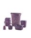 Корзина для порошка Violet House Виолетта Plum.8 л (0028 Виолетта PLUM) фото 1