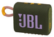 Портативная акустика JBL GO 3 Eco Green (JBLgO3ECOGRN) фото 7