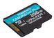 Карта памяти Kingston MicroSDXC 256GB Canvas Go Plus 10 A2 U3 V30 (SDCG3/256GBSP) фото 2
