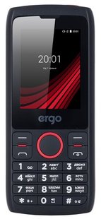 Мобильный телефон Ergo F247 Flash Dual Sim (черный)