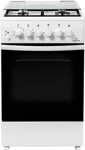 Плита комбінована Greta GE 5702 CG 38 (W)/ 1470-ГЭ-09 біла