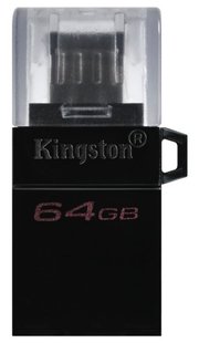 флеш-драйв Kingston DT MicroDuo 3G2 64GB, OTG, USB 3.0