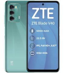 Смартфон Zte Blade V40 6/128 GB Green