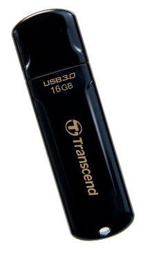 Флеш-драйв Transcend JetFlash 700 16 GB USB 3.0 Чорний