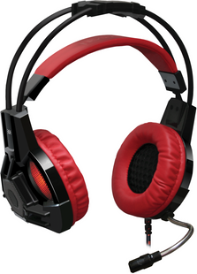 Гарнитура Defender Lester Black + Red (64541)
