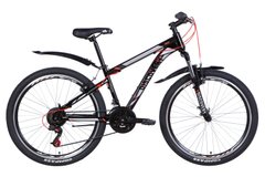 Велосипед 26" Discovery TREK 2021 (чорно-червоний)