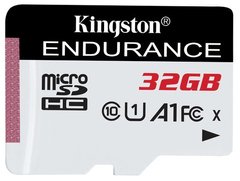 Карта памяти Kingston microSDHC 32Gb Endurance (95R/30W) C10 A1