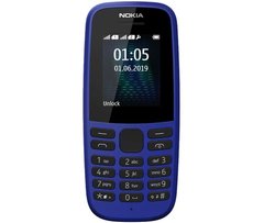 Мобільний телефон Nokia 105 Dual SIM синій