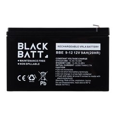 Гелевий акумулятор BlackBatt BB 09 12V/9Ah