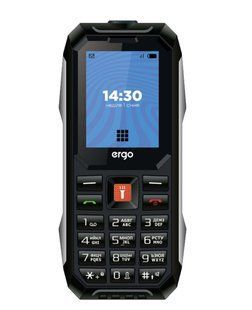 Мобильный телефон ERGO E182 Dual Sim (черный)