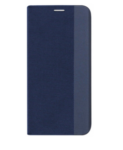 Чехол-книжка Textile book cover Xiaomi Redmi Note 9 blue