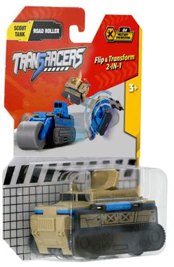 Игрушка TransRAcers машинка 2-в-1 Артиллерийская станция & Экскаватор