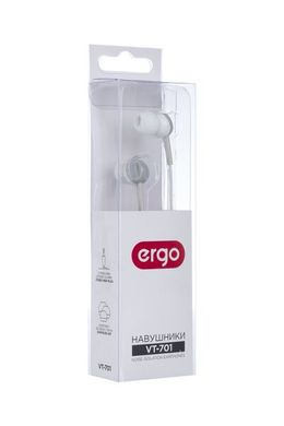 Навушники Ergo VT-701 білий