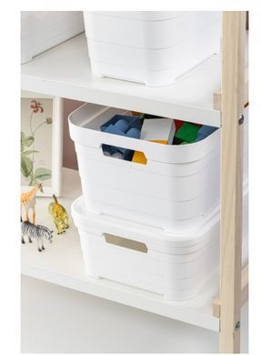 Корзина IDEA HOME 00637 Pyramid White 2.8л