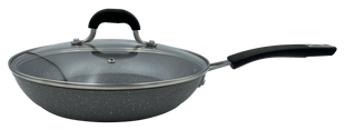 Сковорідка Gusto GRANITE GT-2107-28 з кришкою 28x5,3см (91054)