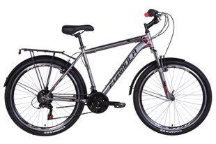 Велосипед 26" Formula MAGNUM 2021 (сірий з червоним)