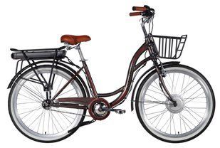 Велосипед з електроприводом 26" ST Dorozhnik eAQUAMARINE BH рама-17" 36B 13А*г 500Вт сірий YS 7810 з кошиком 2026