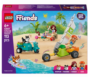 Конструктор LEGO Friends Собачьи приключения на серфе и скутере