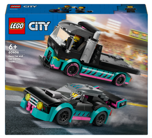 Конструктор LEGO City Автомобиль для гонки и автовоз