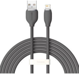 Кабель Baseus USB to Lightning 2.4A 2m (CAGD000101) черный
